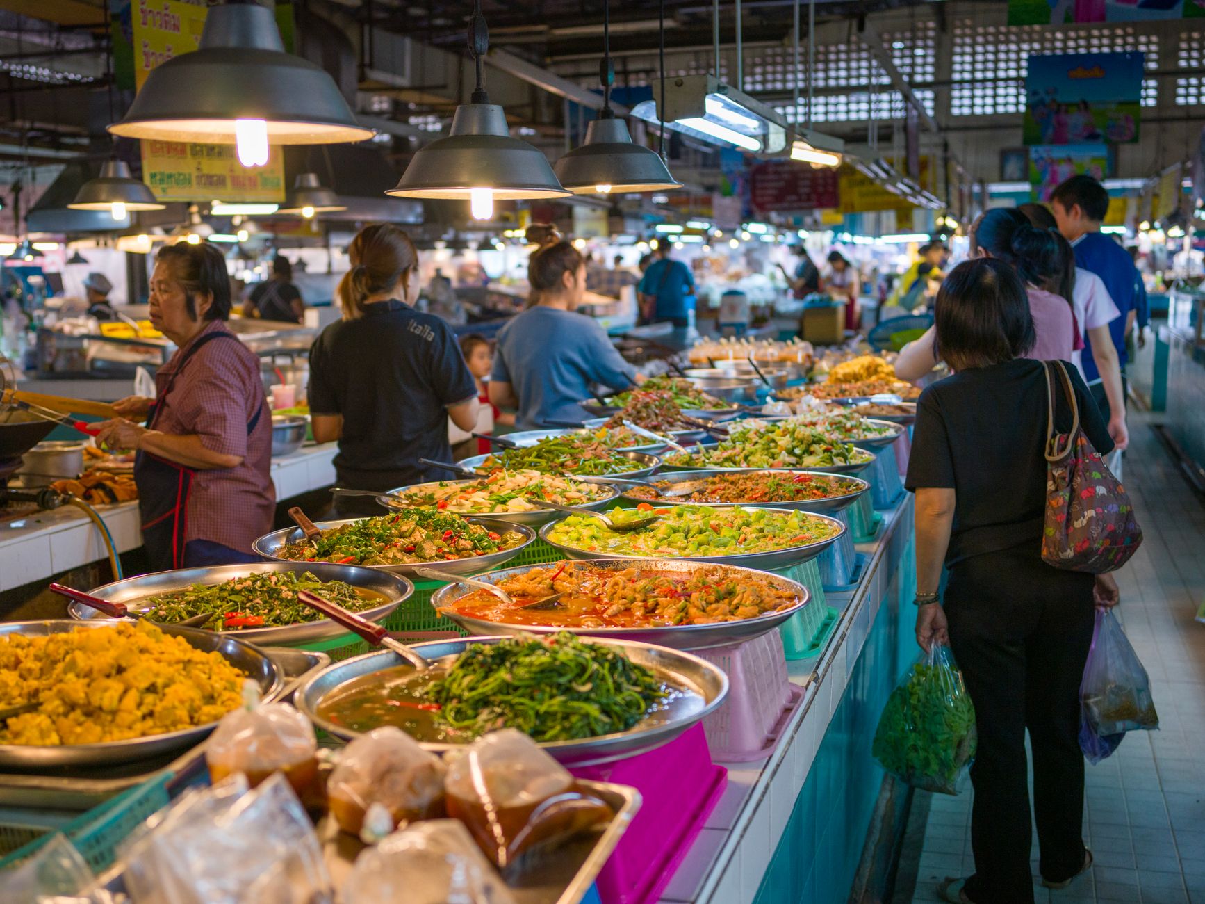 thai isaan food night market bangkok